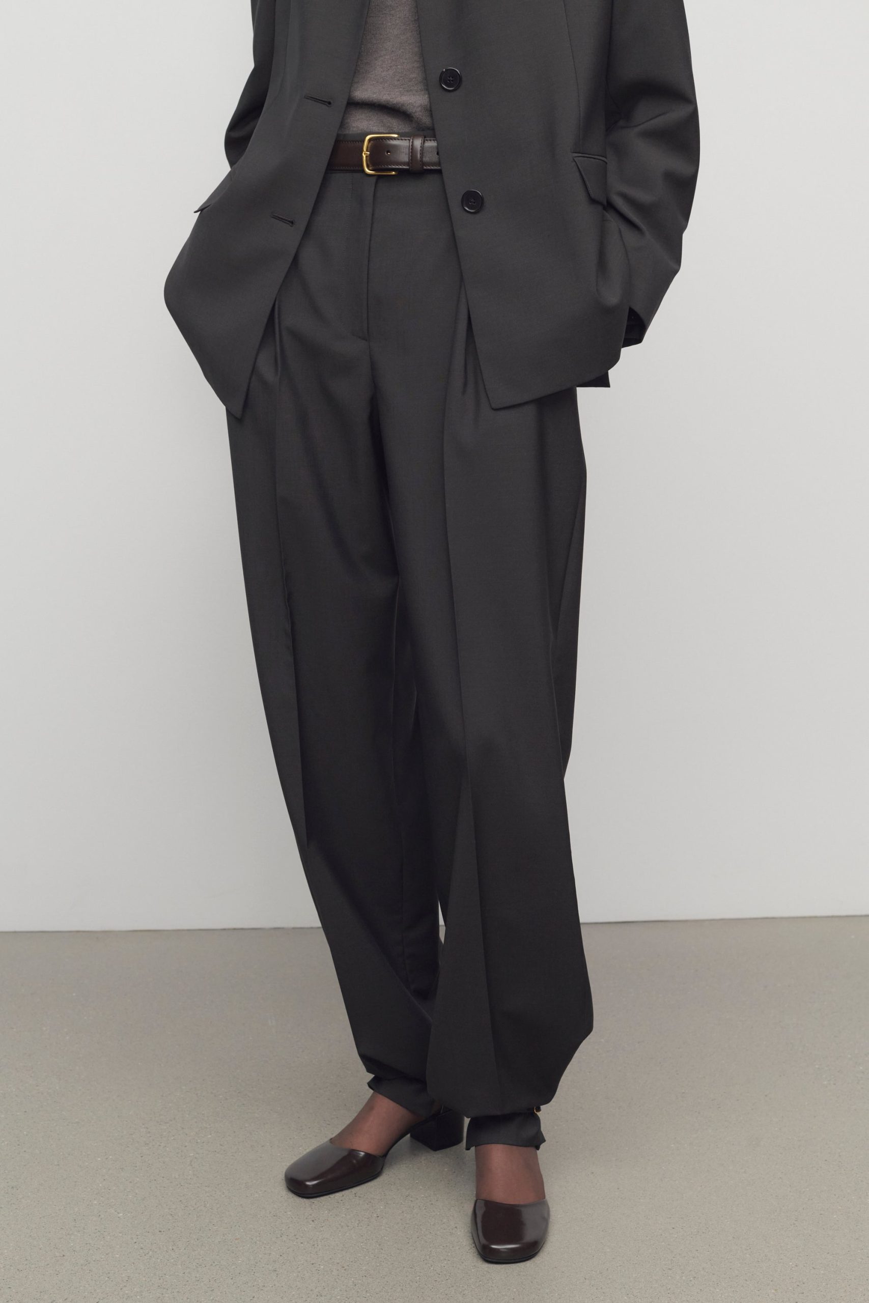 Mikkela Pant in Virgin Wool and Mohair - Image 6