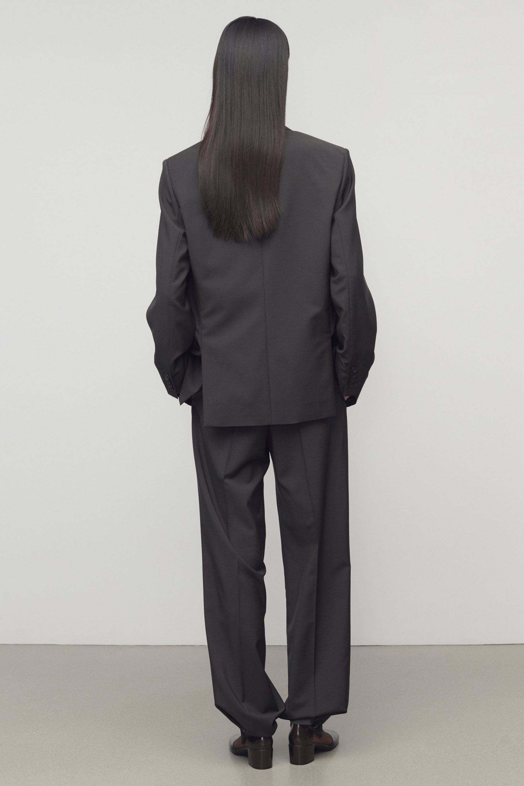 Mikkela Pant in Virgin Wool and Mohair - Image 5