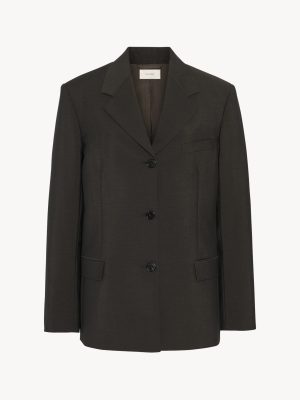 Faelan Jacket in Virgin Wool and Mohair