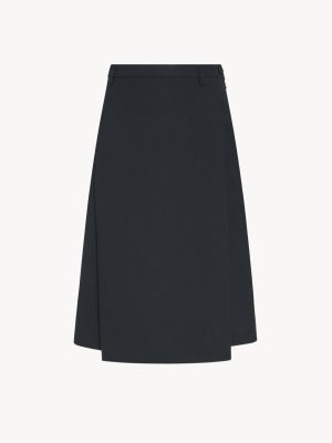 Azarion Skirt in Viscose and Silk