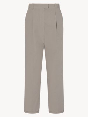 Neriah Pant in Cotton and Silk
