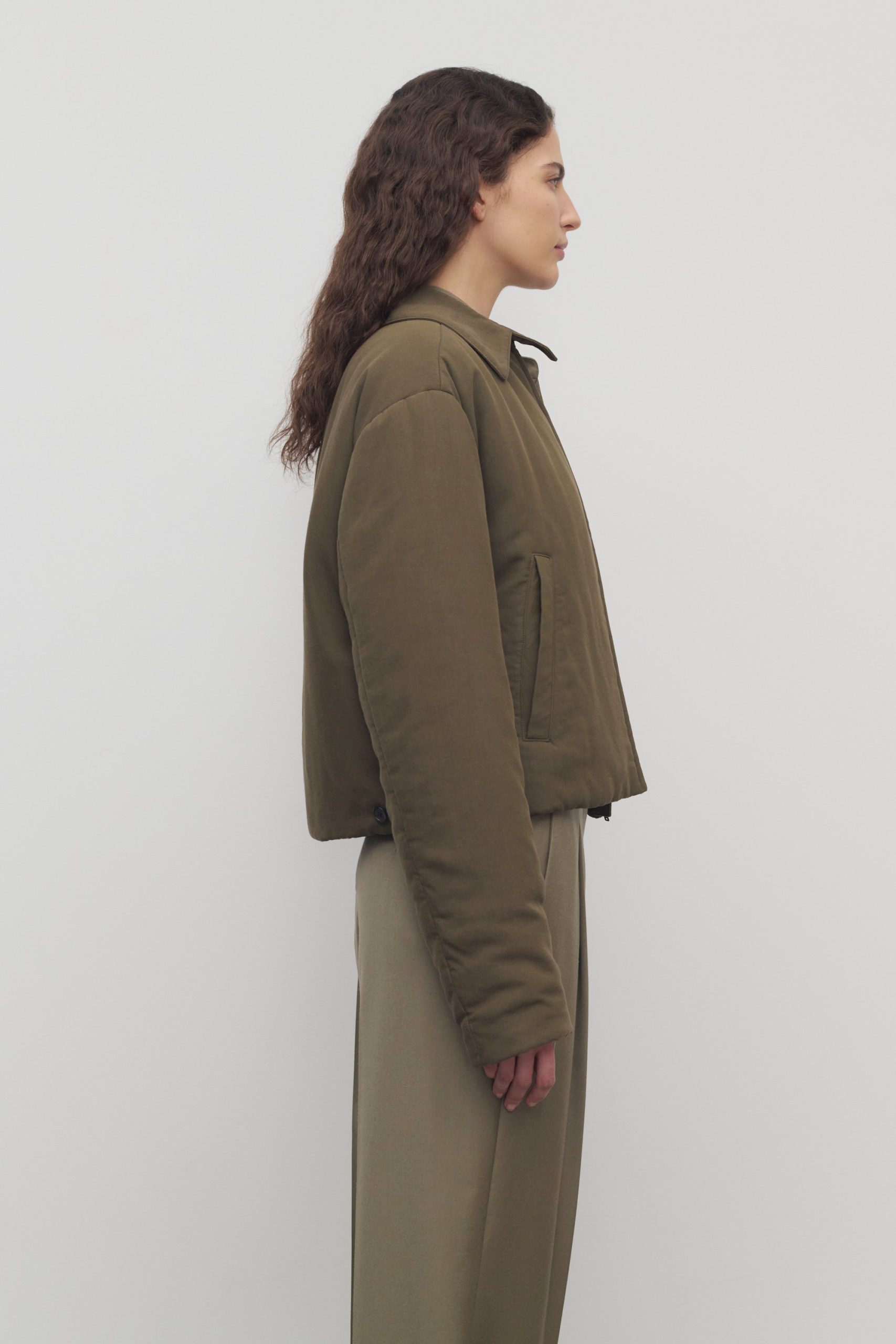 Nerys Jacket in Viscose and Silk - Image 4