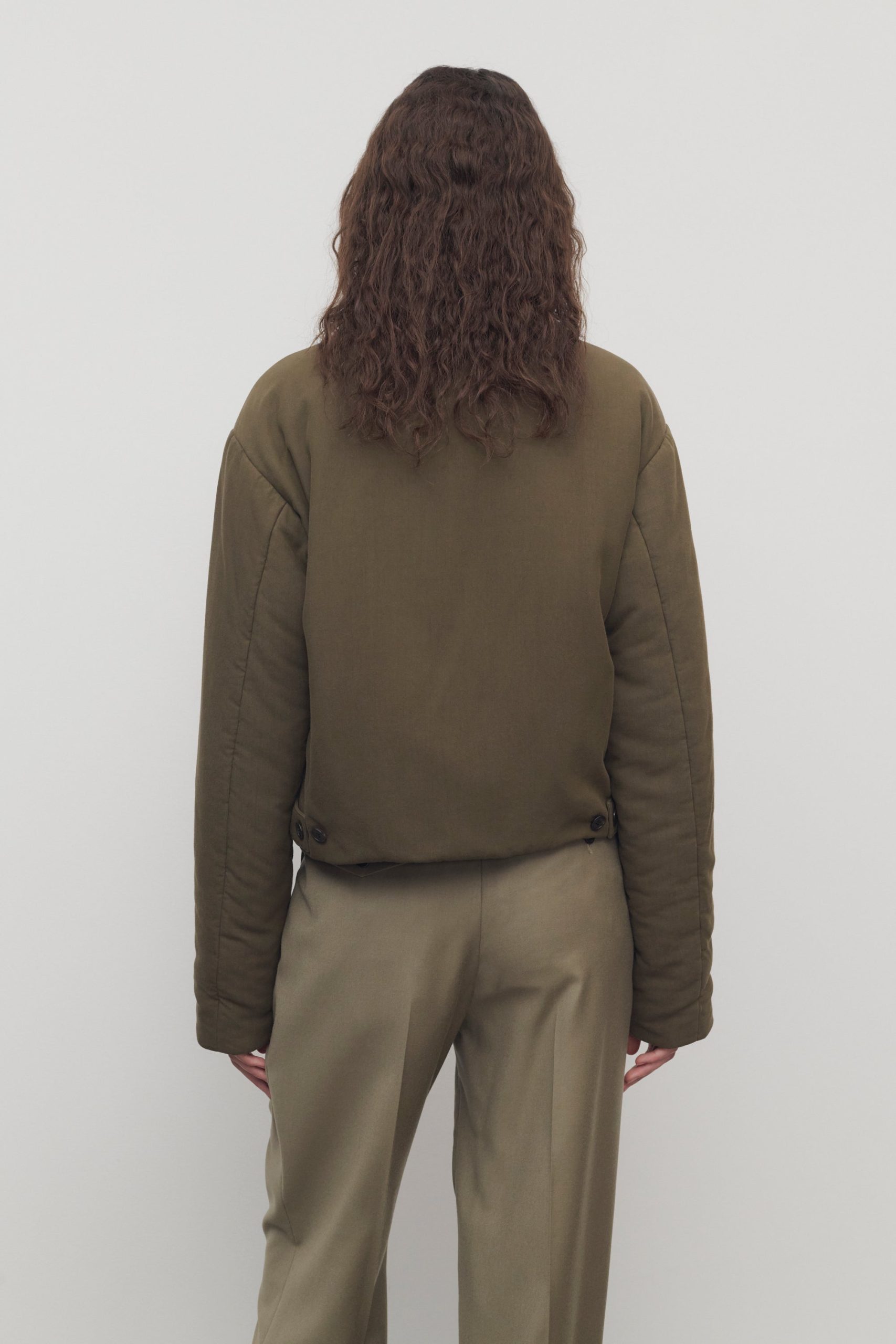 Nerys Jacket in Viscose and Silk - Image 5