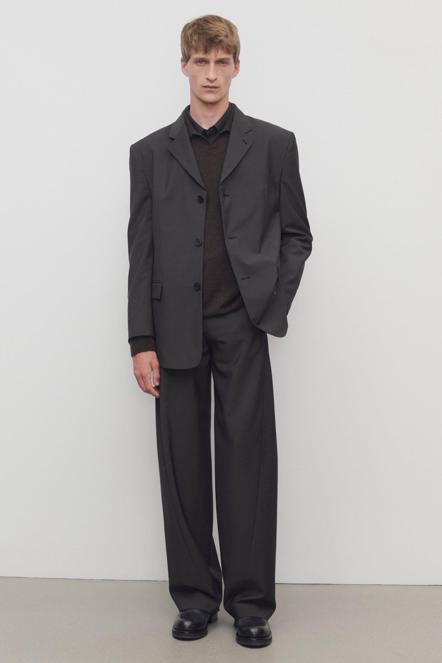 Mista Pant in Virgin Wool and Mohair - Image 3