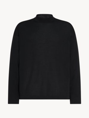 Delsie Mock Neck in Wool