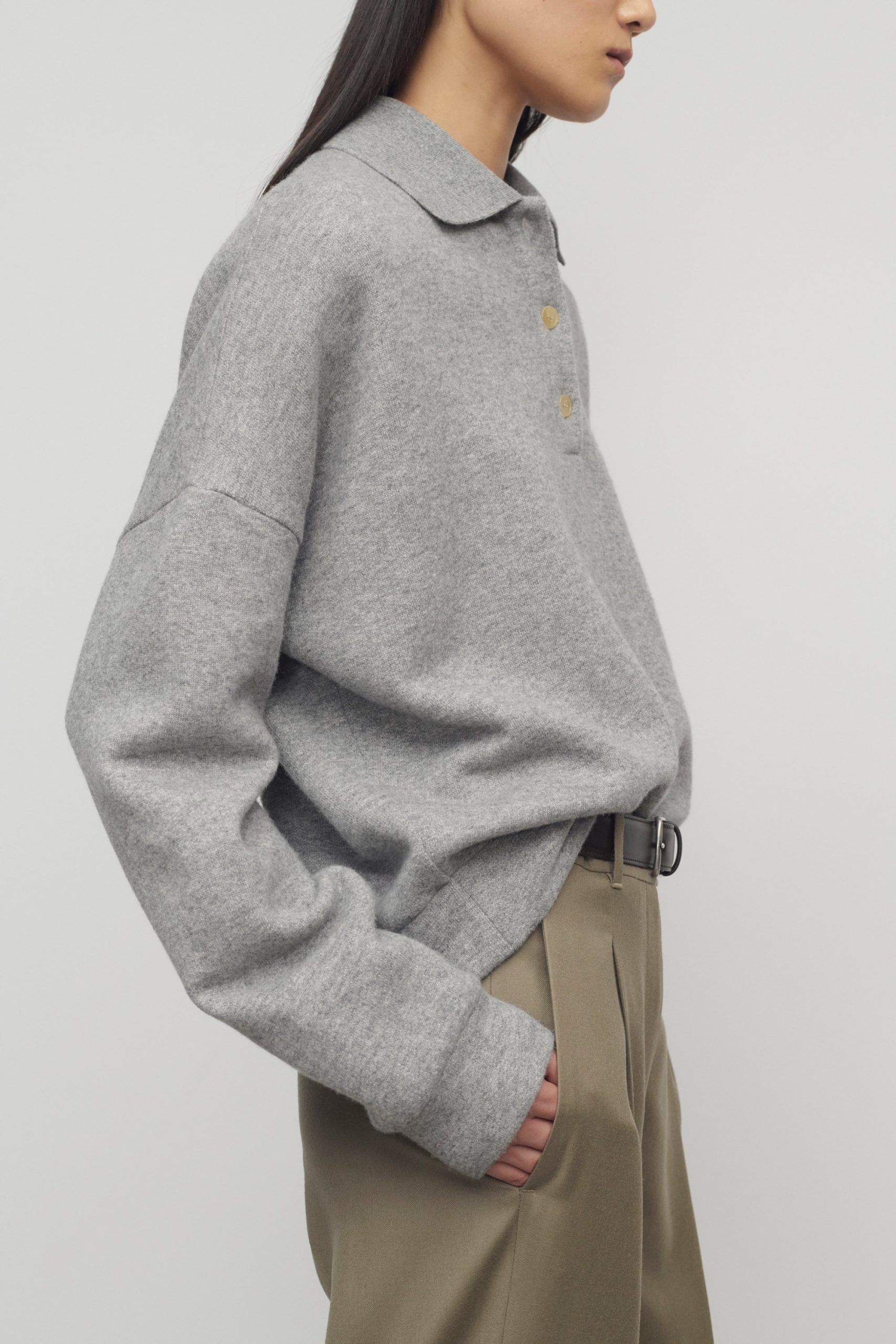 Corzas Sweatshirt in Cashmere and Cotton - Image 4