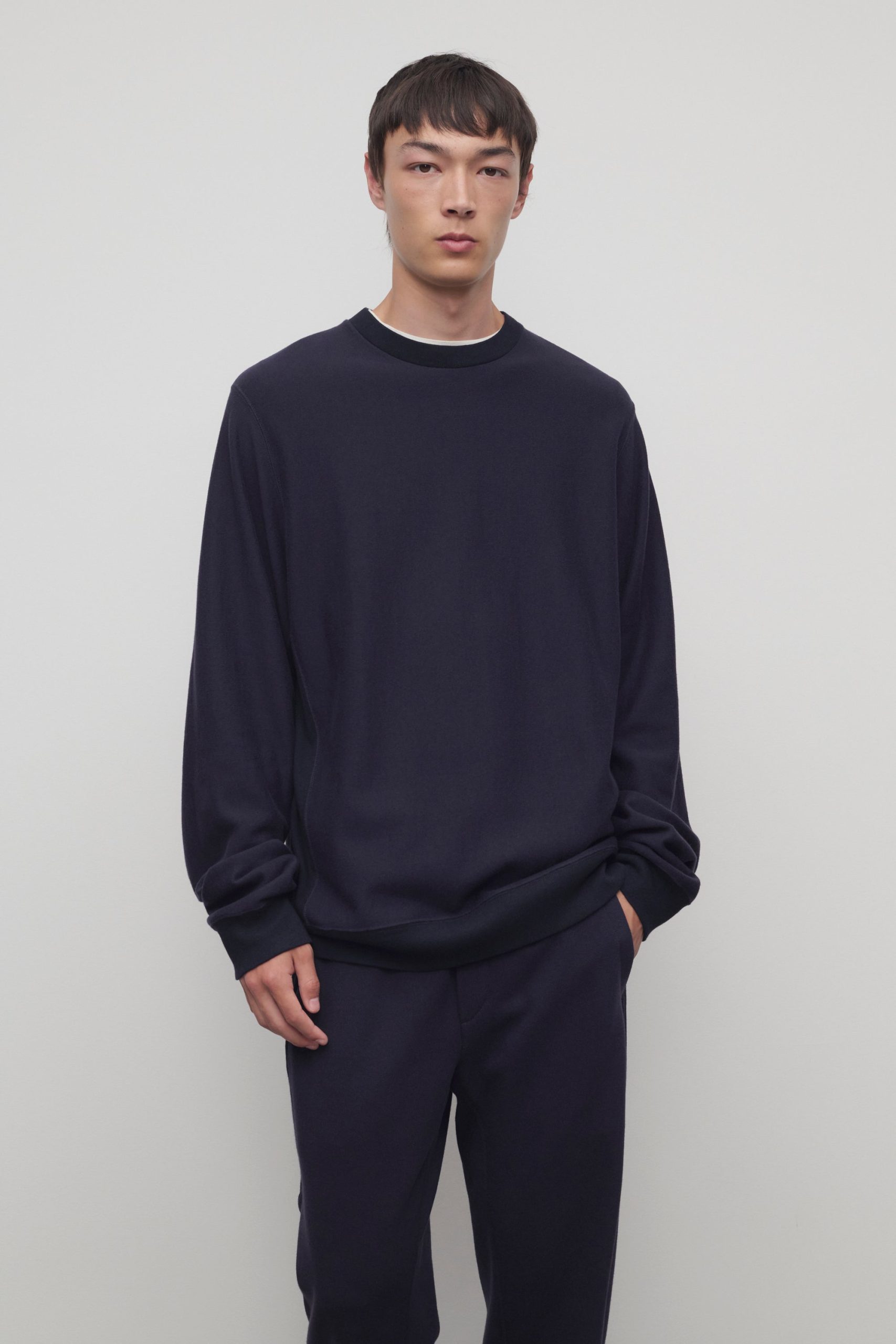 Sinta Sweatshirt in Cotton and Cashmere - Image 3