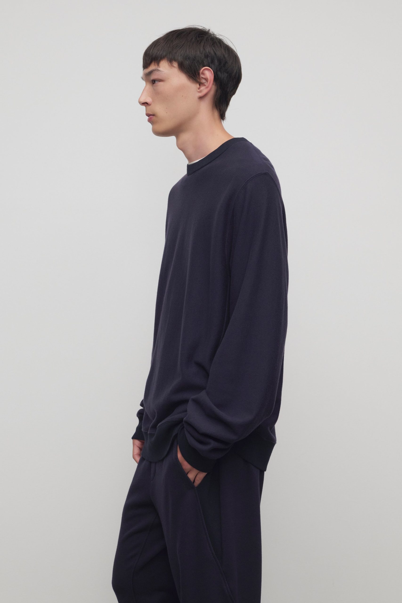 Sinta Sweatshirt in Cotton and Cashmere - Image 4