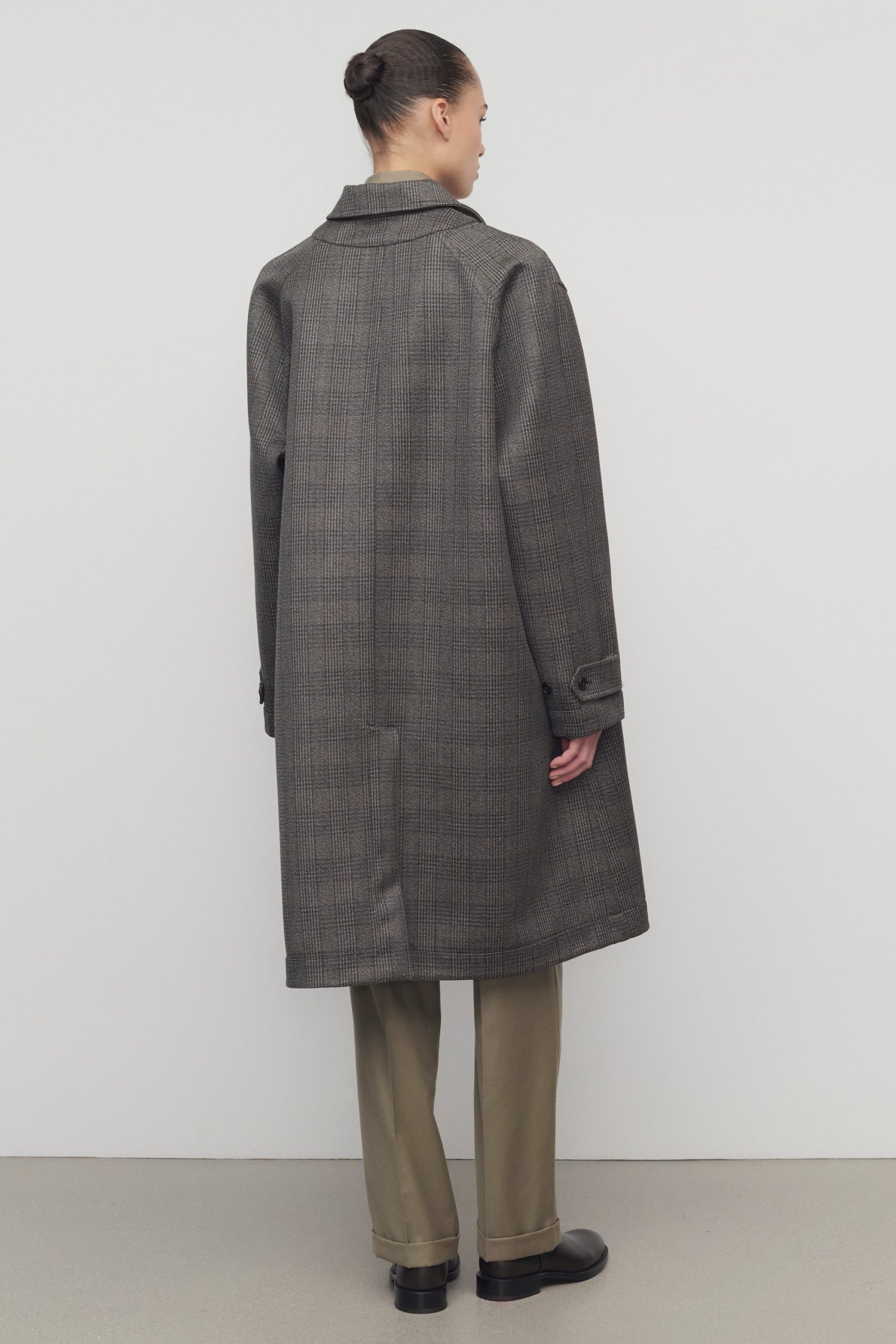 Palomar Coat in Virgin Wool and Silk - Image 5
