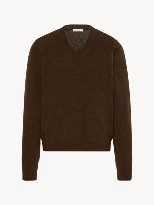 Jahi Sweater in Silk. Cashmere. and Cotton