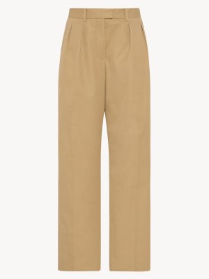 Alfidis Pant in Cotton and Cashmere