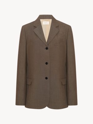 Kimiko Jacket in Wool and Silk