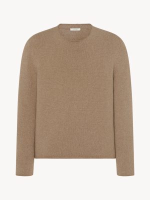 Shai Sweater in Virgin Wool and Cotton