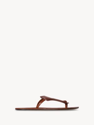 Helena Flip Flop in Leather