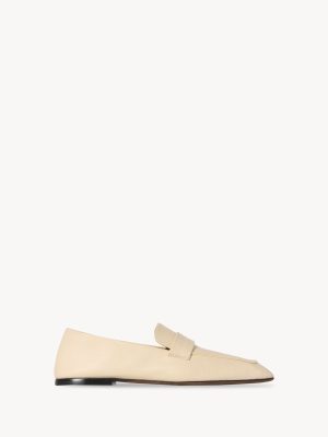 Square Loafer in Leather