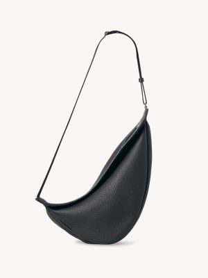 Large Slouchy Banana Bag in Leather