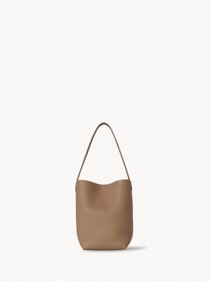 Small N/S Park Tote Bag in Leather